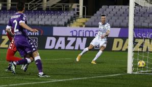 Ivan Perisic erzielt das Tor zum 2:0-Endstand gegen AC Florenz.
