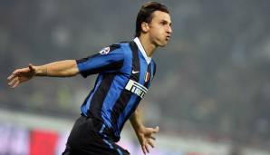 Platz 21 - ZLATAN IBRAHIMOVIC: 25 Tore für Inter Mailand in der Saison 2008/09