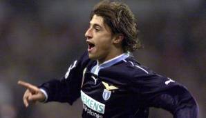 Platz 14 - HERNAN CRESPO: 26 Tore für Lazio Rom in der Saison 2000/01