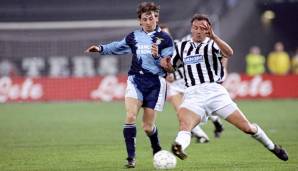 Platz 14 - GIUSEPPE SIGNORI: 26 Tore für Lazio Rom in der Saison 1992/93