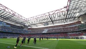 Im San Siro spielen die beiden Mailänder Klubs AC Mailand und Inter Mailand.