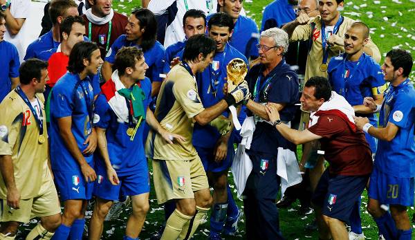Im Finale der WM2006 zwischen Italien und Frankreich standen neun Spieler von Juventus auf dem Platz.