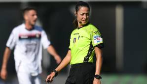 Maria Sole Ferrieri Caputi leitete als erste Schiedsrichterin eine Partie in der Serie A.