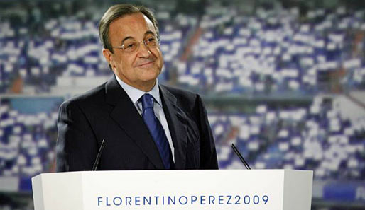 Florentino Perez war bereits von 2000 bis 2006 Real-Präsident - und ist es seit dem 1. Juni wieder
