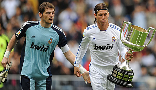 Stabübergabe bei Real Madrid? Iker Casillas (l.) und Sergio Ramos
