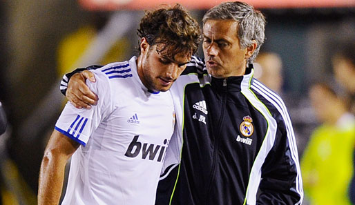 Real-Ersatzspieler Pedro Leon (l.) fühlt sich gedemütigt von seinem Coach Jose Mourinho