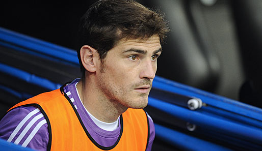 Iker Casillas ist bei Real Madrid derzeit öfter auf der Reservebank als ihm lieb ist