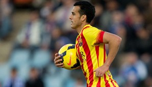 Gegen Getafe konnte Pedro innerhalb von neun Minuten drei Treffer erzielen