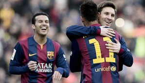 Lionel Messi feiert sein 300. Spiel in La Liga mit einem Dreierpack