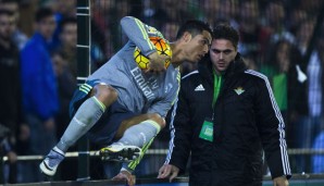 Cristiano Ronaldo blieb gegen Real Betis ohne eigenen Torerfolg