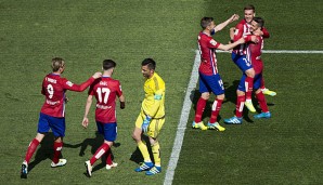 Atletico Madrid hat sich vor dem Clasico in Position gebracht und souverän gewonnen