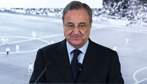 Florentino Perez lässt sich bei Real Madrid nicht in die Karten schauen