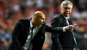 Carlo Ancelotti findet lobende Worte für Trainerkollegen Zidane