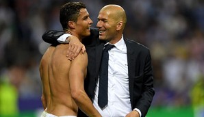 Zinedine Zidane gönnt Cristiano Ronaldo den Ballon d'Or