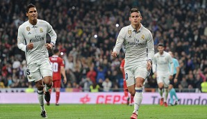 James Rodriguez erzielte zwei Tore gegen den FC Sevilla