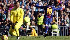 Lionel Messi traf gegen Real Madrid