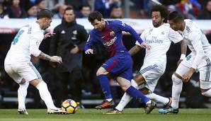 Lionel Messi will Real auch in der Rückrunde schlagen.