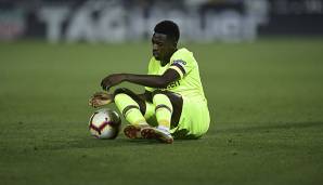 Ousmane Dembele steht beim FC Barcelona in der Kritik.