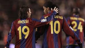 Platz 15: Ronaldinho - 5 Vorlagen