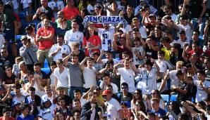 Der Andrang für den neuen Superstar in der spanischen Hauptstadt war enorm. Stunden vor der offiziellen Vorstellung um 19 Uhr standen tausende Fans vor den Toren des Stadions Schlange, um Eden Hazard in der spanischen Hauptstadt willkommen zu heißen.