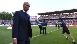 Wegen dem Tod seines Bruders hatte Zinedine Zidane das Trainingslager von Real verlassen.
