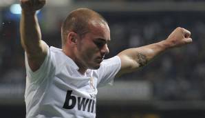 Sneijder unterschrieb wie einst Figo bei Inter Mailand. Im Team der "Nerazzurri" blühte der Spielmacher auf und gewann 2010 die Champions League. Über Real sagt er heute versöhnlich: "Ich werde den Klub immer in meinem Herzen tragen."