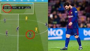 Nimmt sich in den ersten Minuten eines jeden Spiels Zeit für "seine Interpretation" des Spiels: Barca-Star Lionel Messi.