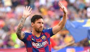 Lionel Messi könnte den FC Barcelona 2020 ablösefrei verlassen.