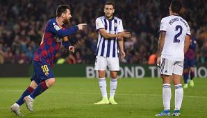 Lionel Messi traf im Ligaspiel gegen Valladolid gleich doppelt.