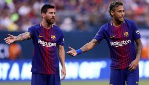 Neymar und Lionel Messi waren beim FC Barcelona ein kongeniales Duo.