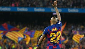 Arturo Vidal könnte den FC Barcelona bereits im Winter verlassen.