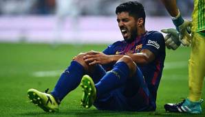 Fehlt dem FC Barcelona aufgrund einer Knie-Op monatelang: Luis Suarez.