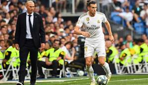 Haben ein angespanntes Verhältnis bei Real Madrid: Trainer Zinedine Zidane und Gareth Bale.