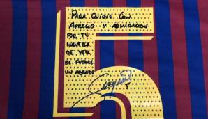 Nach dem 4:3-Sieg im November 2018 signierte Sergio Busquets sein Trikot und schenkte es Setien. Darauf stand geschrieben: "Für Quique mit Liebe und Bewunderung für Ihre Art, Fußball zu sehen. Alles Gute."