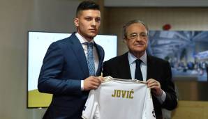 Luka Jovic wechselte erst im Sommer 2019 von Eintracht Frankfurt zu Real Madrid.