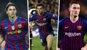 FC Barcelona, Flop-Elf, Zlatan Ibrahimovic, Philippe Coutinho, Juan Roman Riquelme, Ricardo Quaresma