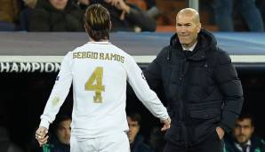 Im Zentrum der Kritik: Sergio Ramos und Zinedine Zidane.