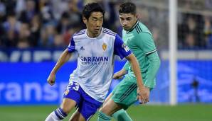 Shinji Kagawa steht nach 26 Einsätzen für Real Saragossa bei nur drei Torbeteiligungen.