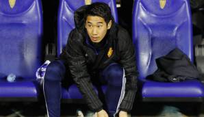 Shinji Kagawa erfüllt die Erwartungen bei Real Saragossa bislang noch nicht.