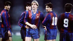 Der “blonde Engel” wechselte 1980 von Köln nach Spanien, wo er einige Titel abstaubte. Nach acht Jahren bei Barca ging es über Real zu Atletico Madrid. 1993 endete die erfolgreiche Zeit mit dem Wechsel nach Leverkusen.