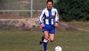 Angriff: Wolfram Wuttke (Espanyol Barcelona von 1990 bis 1992).