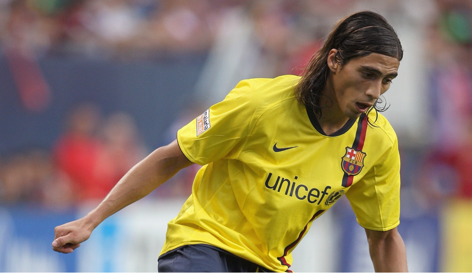 VERTEIDIGUNG - MARTIN CACERES: 23 Spiele für den FC Barcelona zwischen 2008 und 2010