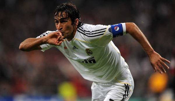Raul hat von 1994 bis 2010 für Real Madrid gespielt.