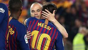 Feierten gemeinsam große Erfolge mit dem FC Barcelona: Lionel Messi und Andres Iniesta.