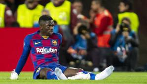 Ousmane Dembele wechselte 2017 von Dortmund nach Barcelona und plagt sich seither mit massiven Verletzungsproblemen.
