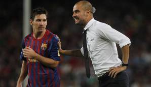 Messi und Guardiola feierten bei Barca zahlreiche gemeinsame Erfolge.