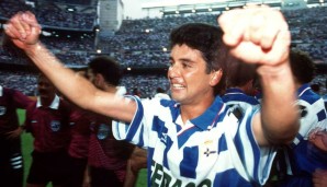 BEBETO: War in der Nationalmannschaft Romarios kongenialer Sturmpartner und wurde gleich in seiner ersten Saison bei La Coruna spanischer Torschützenkönig. In 147 Spielen für Deportivo erzielte er 100 Treffer.