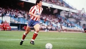 BALTAZAR: Der Angreifer zählte in den 1980er Jahren zu den besten Stürmern Spaniens. Baltazar gewann die Pichichi-Trophäe für den besten Torschützen der Liga gleich zweimal in drei Jahren. Für Atletico Madrid erzielte er in 83 Spielen 55 Tore.