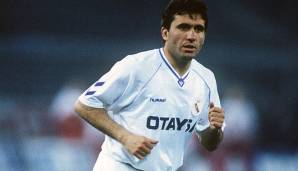 GHEORGE HAGI: Marschierte mit Steaua Bukarest 1989 bis ins Europapokal-Finale. Nach der WM 1990 durfte er zu Real Madrid wechseln. Seine zwei Jahre bei den Königlichen waren jedoch nicht von Erfolg geprägt. Zog 1992 zu Brescia Calcio weiter.