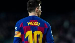 Lionel Messi spielt seit 2004 für den FC Barcelona.